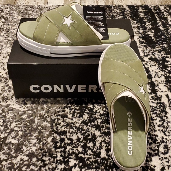 converse slides sandals